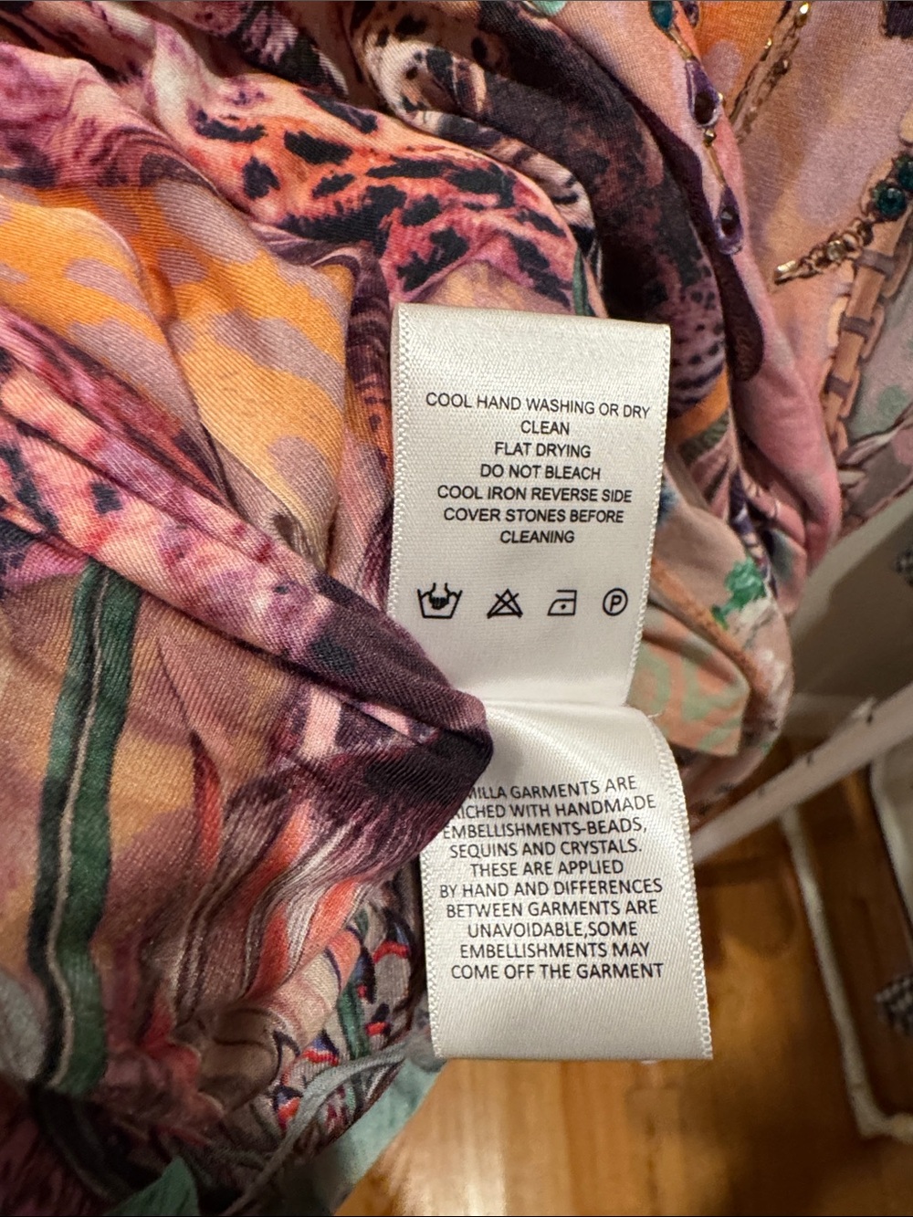 DO NOT BID. For Julia $349 CAMILLA Kitty Cat Club Loose Fit Tee! Sz XL - Picture 12 of 13